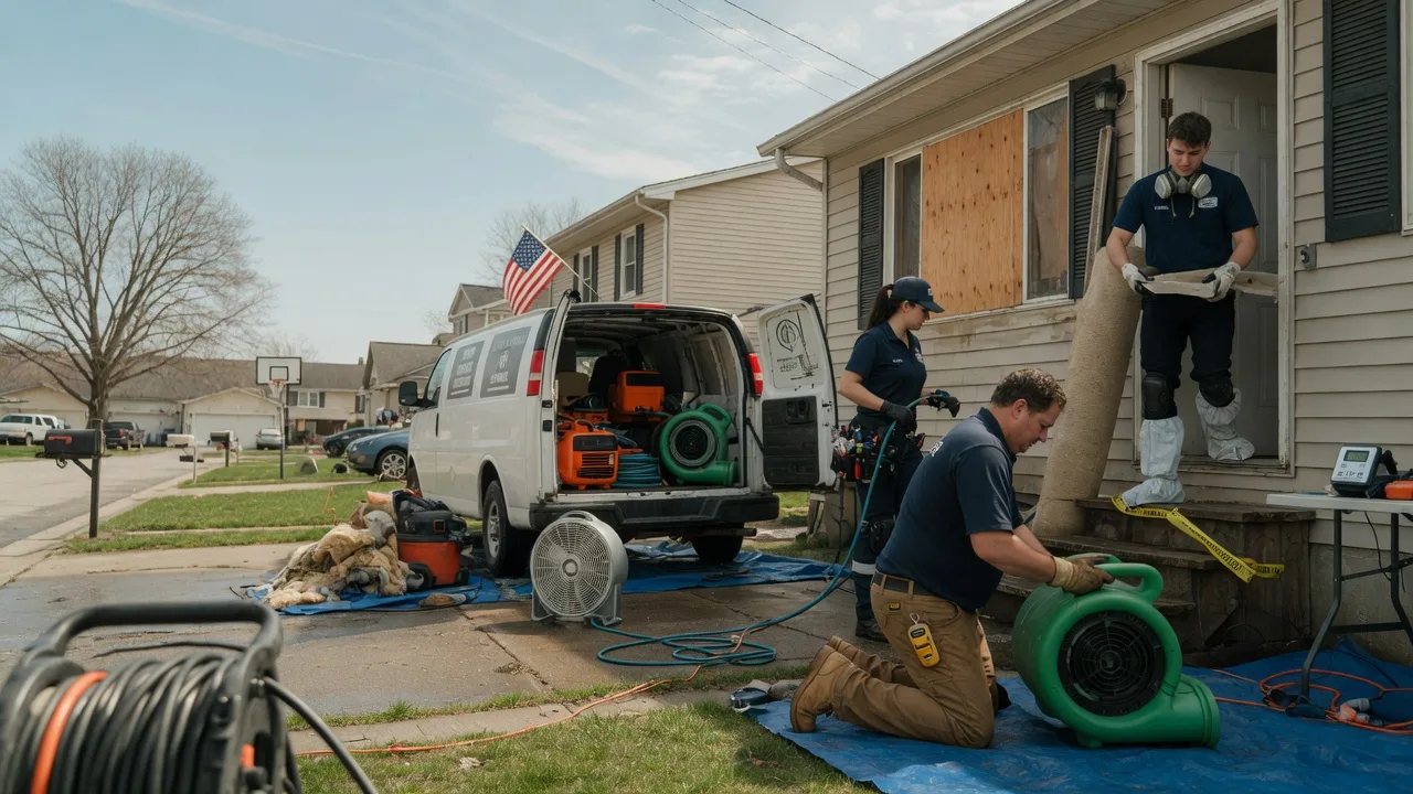 Water Damage Restoration in Sperry, IA near me